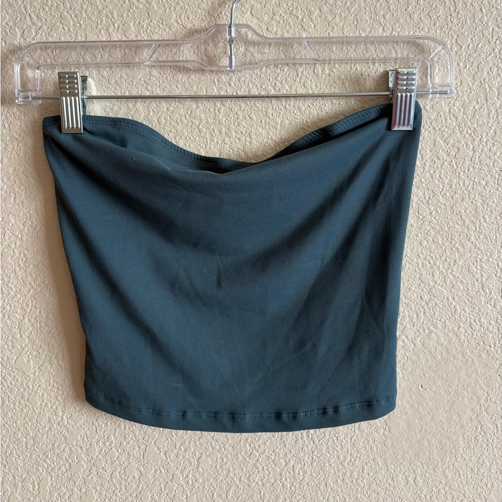 turquoise tube top